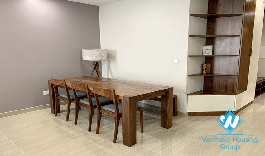 Three bedroom apartment with nice balcony fully furnished modern high floor for rent